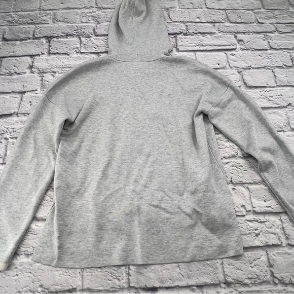 Cyrus Heather Gray Small Women's Pullover Hooded Top Lightweight Long Sleeve - Picture 8 of 8